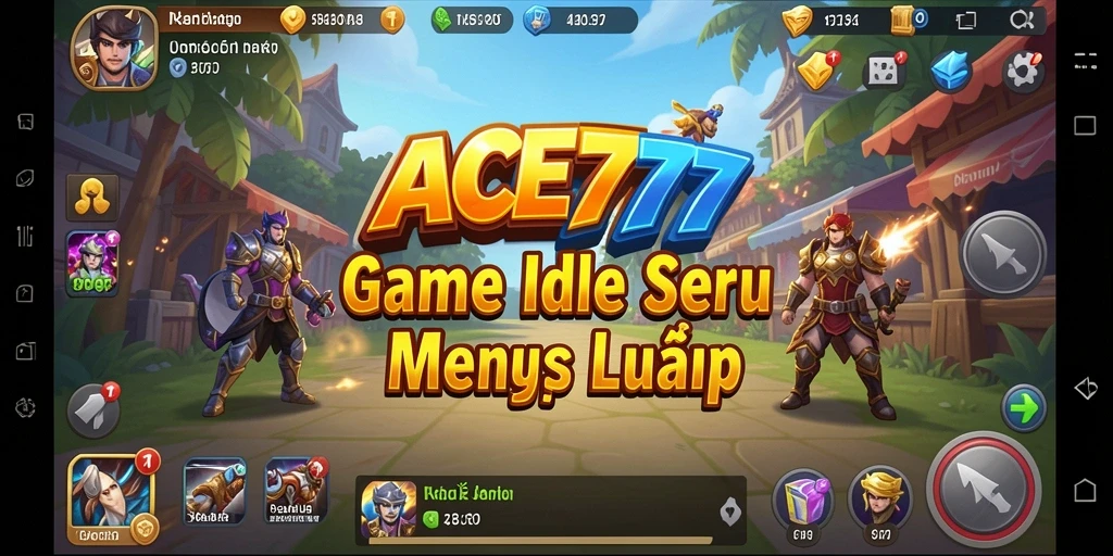 Screenshot gameplay ACE777 yang menampilkan elemen Idle yang menarik.