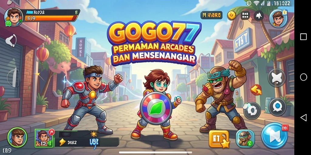 Tampilan gameplay seru dari GOGO77 yang mendebarkan.