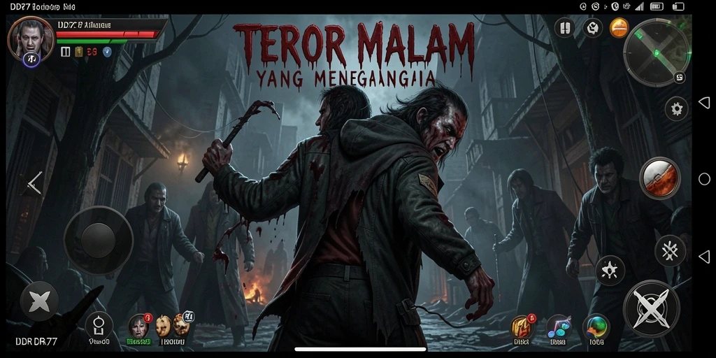 Screenshot menampilkan pengalaman gameplay menegangkan di IDR77.