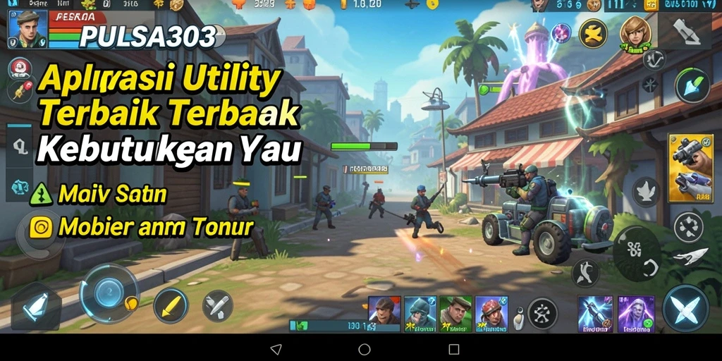Tampilan antarmuka aplikasi PULSA303 yang modern dan intuitif.